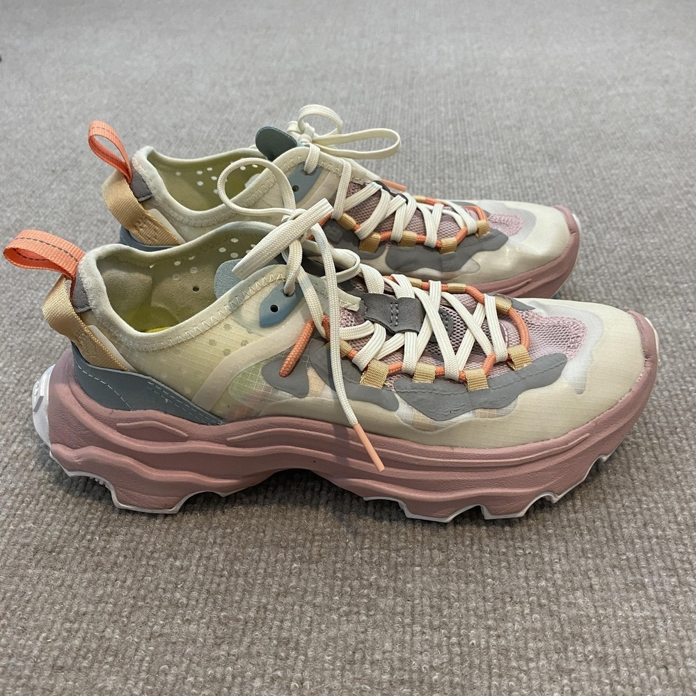 Sorel Shoes Womens Size 6.5 Multicolor Mesh Chunky Platform Sneakers NL4691-191